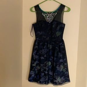 BCBG Maxazria Black Dress Petites with Defect